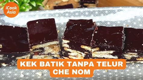 Resepi Kek Batik Horlick Tanpa Telur Faberge